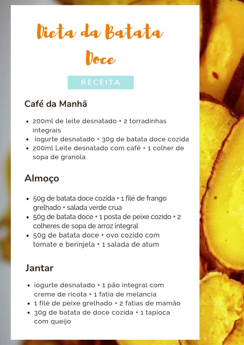 Afinal, comer batata doce engorda ou emagrece?